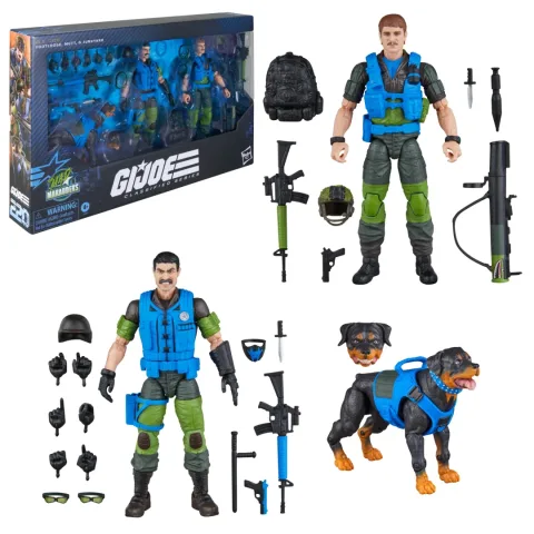G.I. JOE CLASSIFIED SERIES #220, MAD MARAUDERS FOOTLOOSE, MUTT, & JUNKYARD (11)