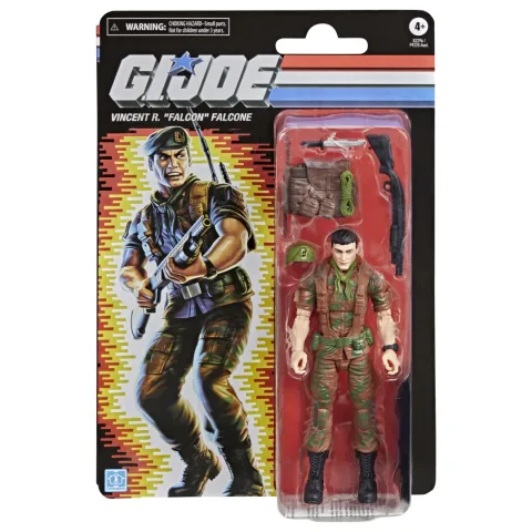 G.I. JOE CLASSIFIED SERIES RETRO CARDBACK VINCENT R. FALCON FALCONE (13)