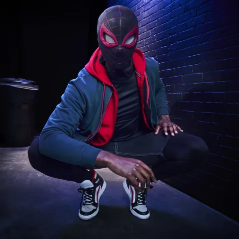 MARVEL LEGENDS SERIES SPIDER-MAN MILES MORALES ELECTRONIC EXPRESSIVE MASK (9)