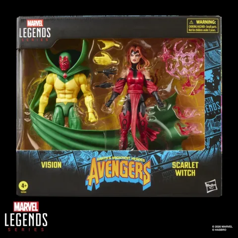 MARVEL LEGENDS SERIES VISION & SCARLET WITCH (13)