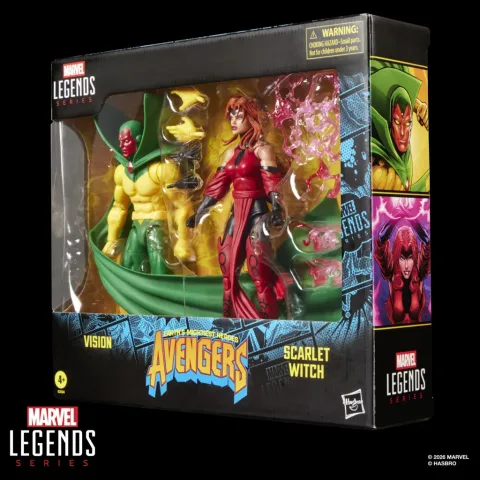 MARVEL LEGENDS SERIES VISION & SCARLET WITCH (14)