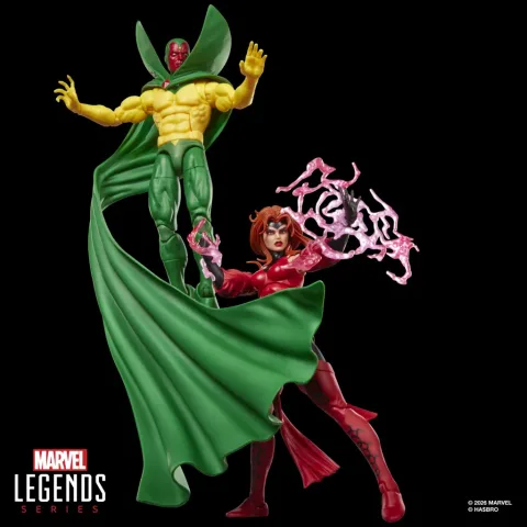 MARVEL LEGENDS SERIES VISION & SCARLET WITCH (2)