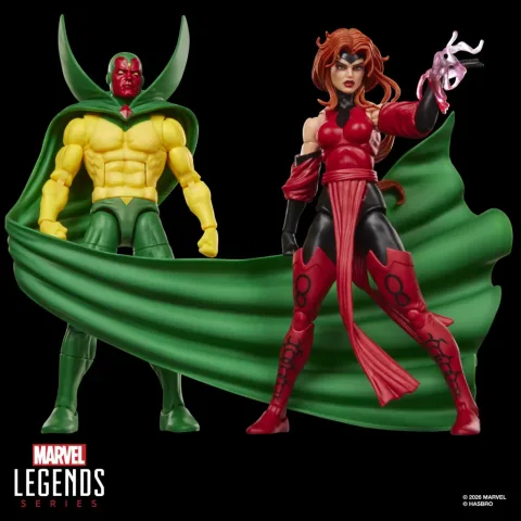 MARVEL LEGENDS SERIES VISION & SCARLET WITCH (5)