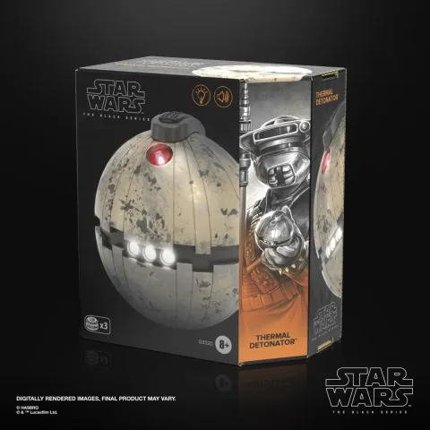 STAR WARS THE BLACK SERIES ELECTRONIC THERMAL DETONATOR (4)