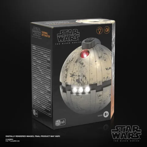 STAR WARS THE BLACK SERIES ELECTRONIC THERMAL DETONATOR (5)