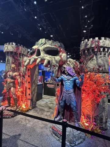 sdcc mattel booth